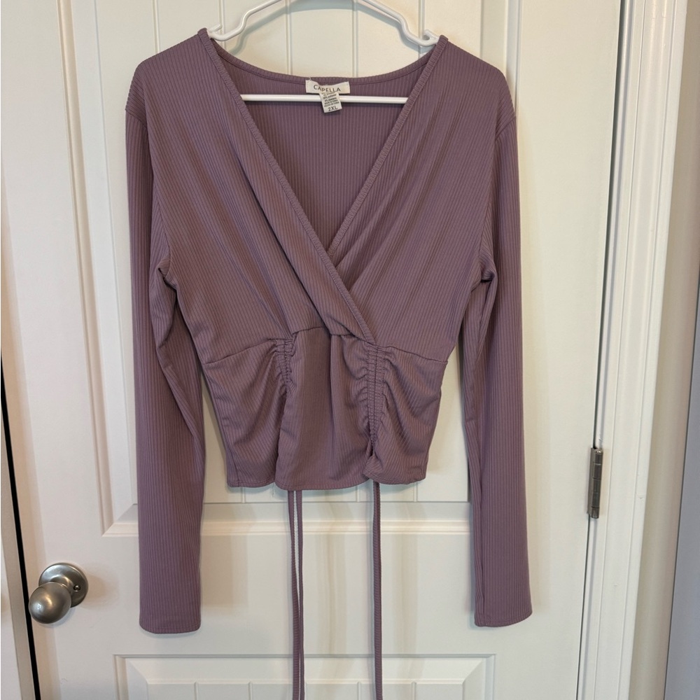 Plus size Cropped shirt